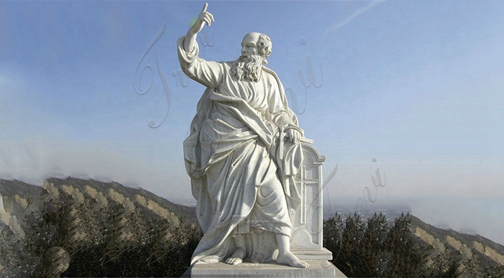 Life Size Marble Saint Thomas Statue Factory Supplier CHS-885