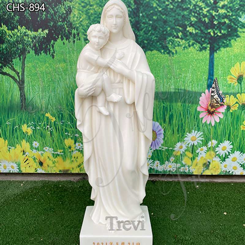 Mary and Jesus statue for sale-Trevi Sculpture