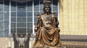 bronze Jesus Statue-Trevi Sculpture.