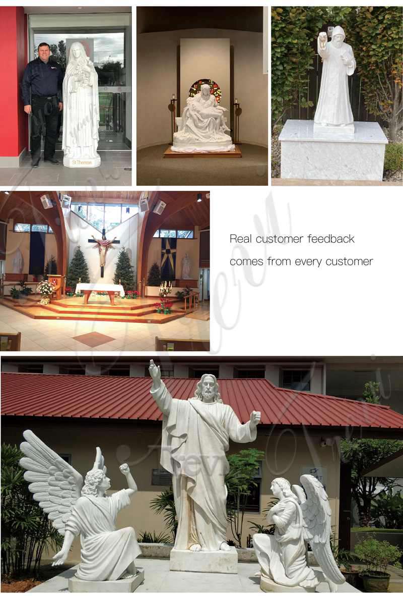 customer feedback for marble religious statues-Trevi Sculpture