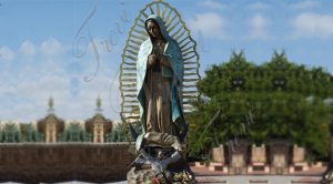 Our lady of Guadalupe statue-Trevi Statue