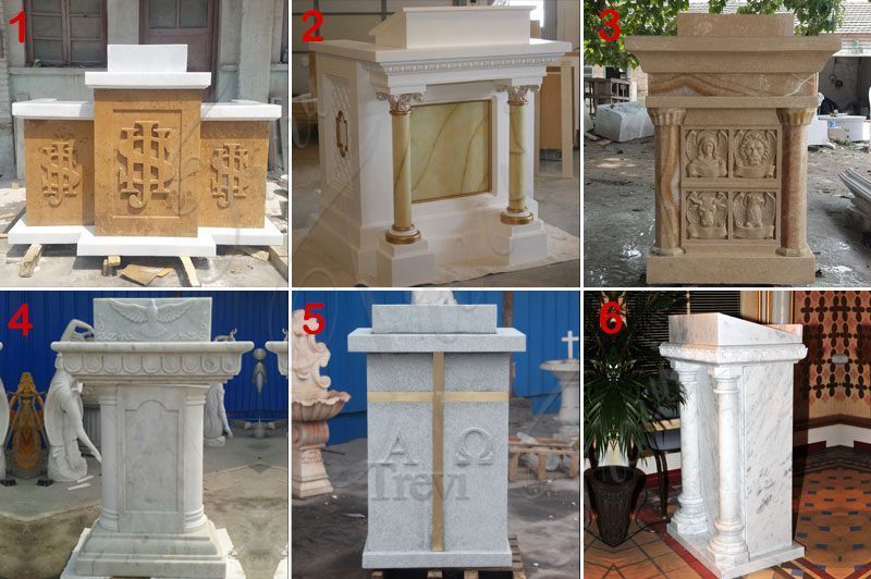 marble pulpits for sale-Trevi Statue