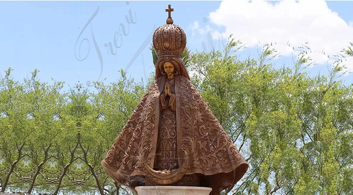 Beautiful Bronze Casting Fatima Statue for Sale BOK1-382