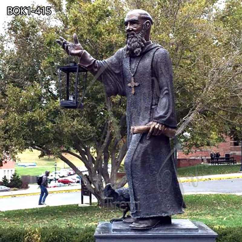 St Benedict garden statue-Trevi Statue