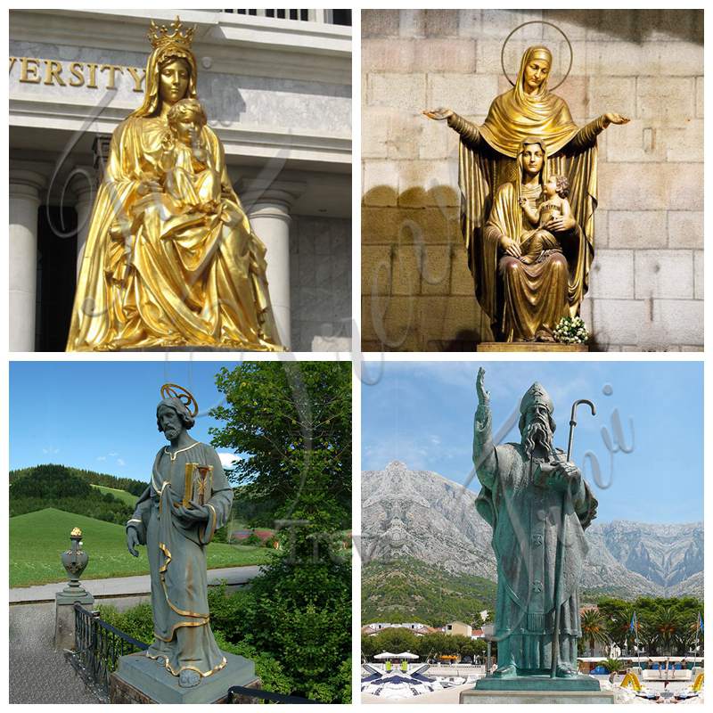 bronze religious statues-Trevi Statue