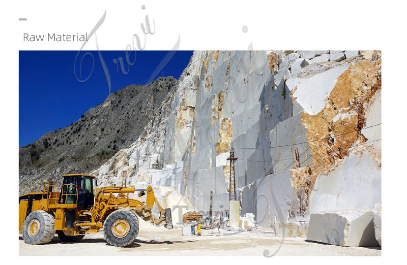 natural marble for carving the Mary statue