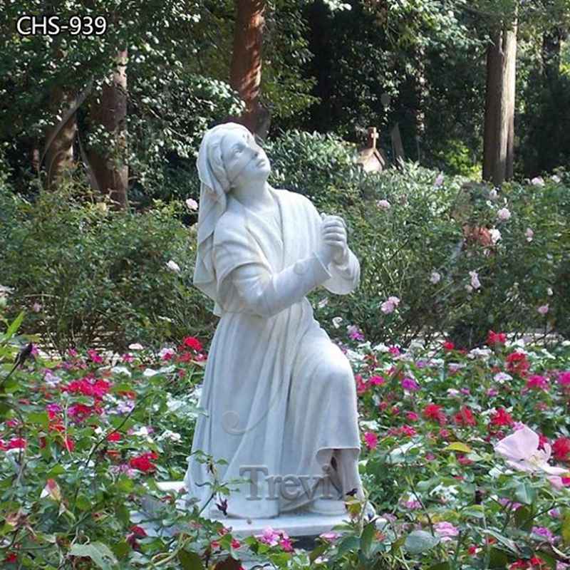 Saint Bernadette statue