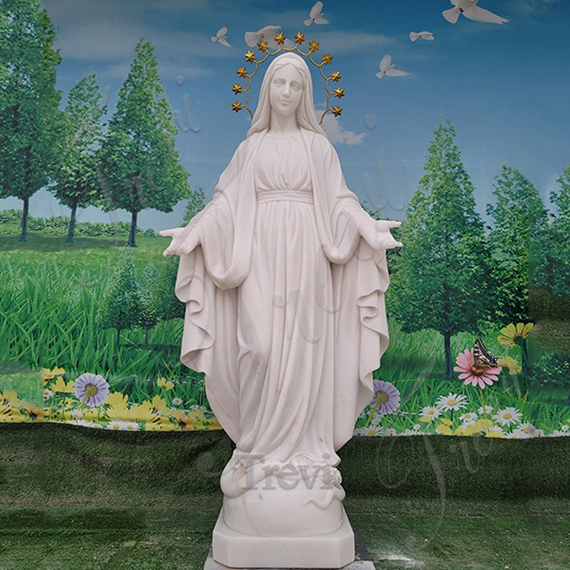 marble mary statue for sale