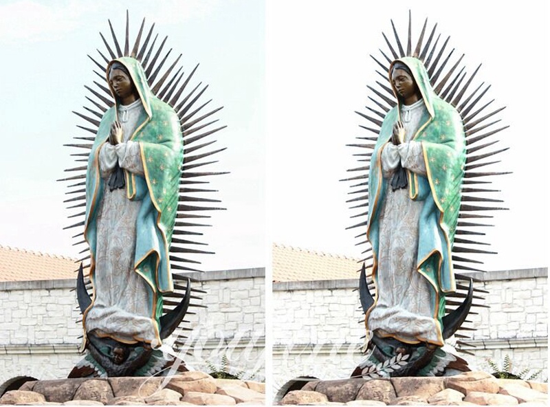 Our Lady of Guadalupe Statue Details