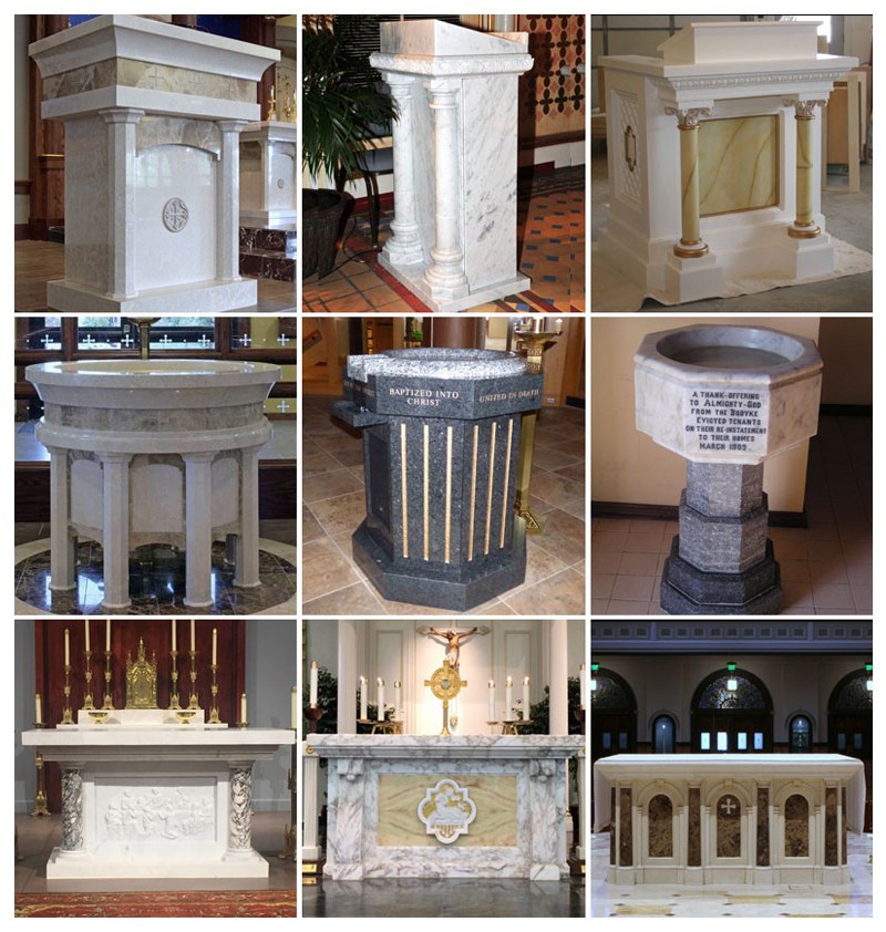 More Marble Altar Table Choices