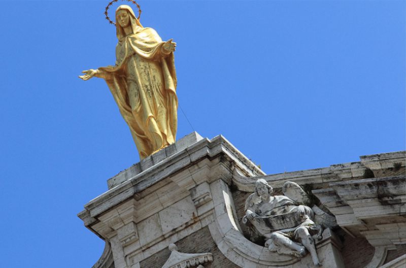 Our-Lady-of-the-Angels-Statue