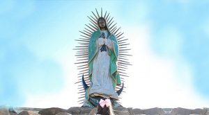 Life-Size bronze Our Lady of Guadalupe Statue Outdoor Decor