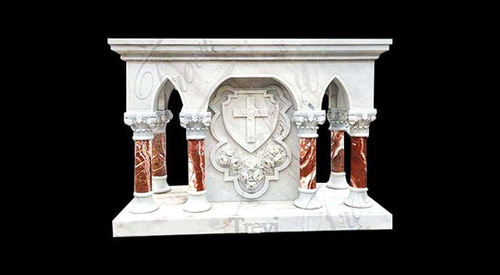 Catholic Modern White Marble Church Altar Table for Sale CHS-808