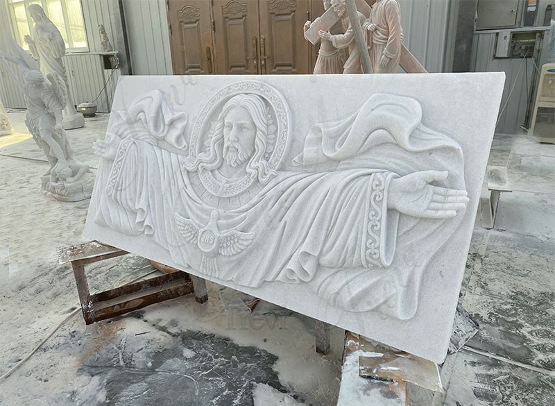 The Symbolism of Jesus Relief