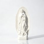 lifesize Marble Our Lady of Guadalupe Statue