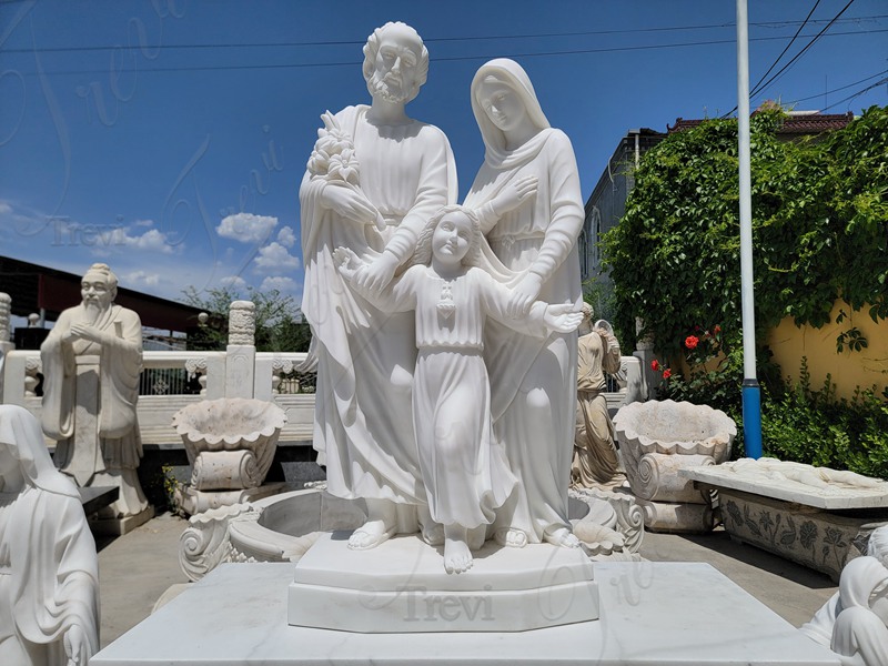 Marble Holy Family Statue Introduction