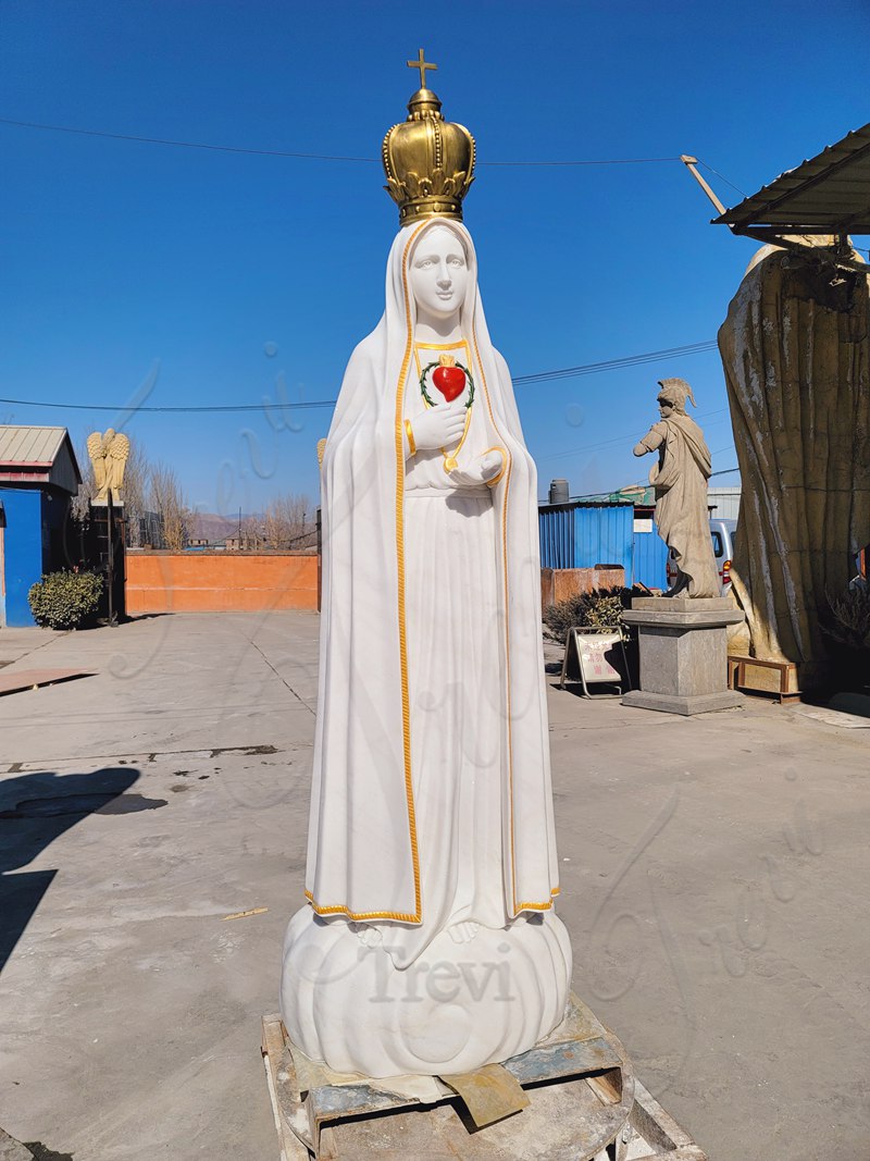 Our Lady of Fatima Statue Display