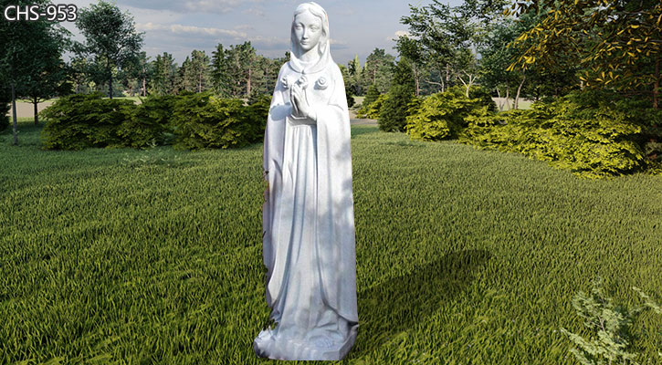 Marble Rosa Mystica Statue Introduction