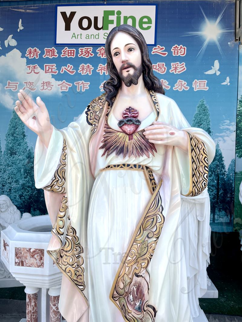 Painting Marble Jesus Statue Introduction