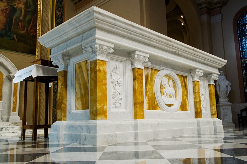 Catholic Marble Altar Table