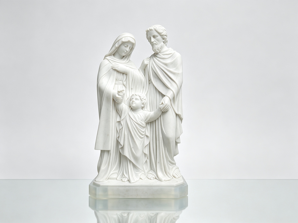 Mary Joseph and Baby Jesus Statues