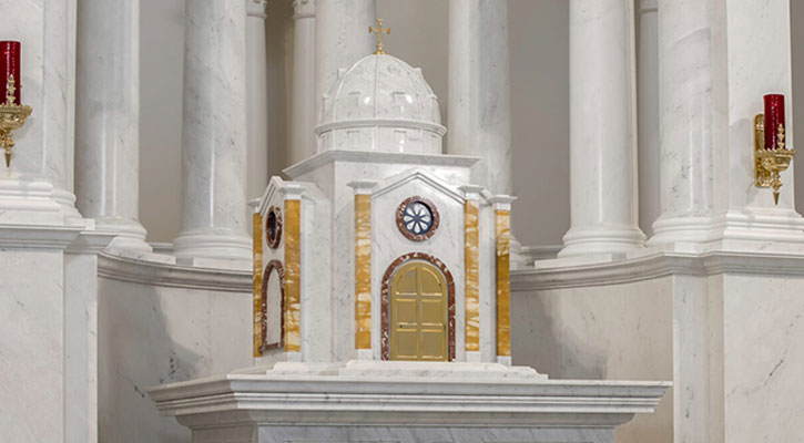 High Quality Customized Marble Tabernacle Catholic Church on Sale CHS-936