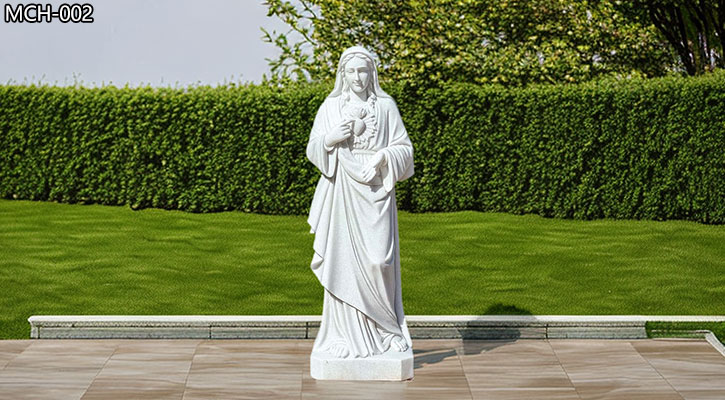 Catholic Marble Blessed Mary Statue for Church for Sale