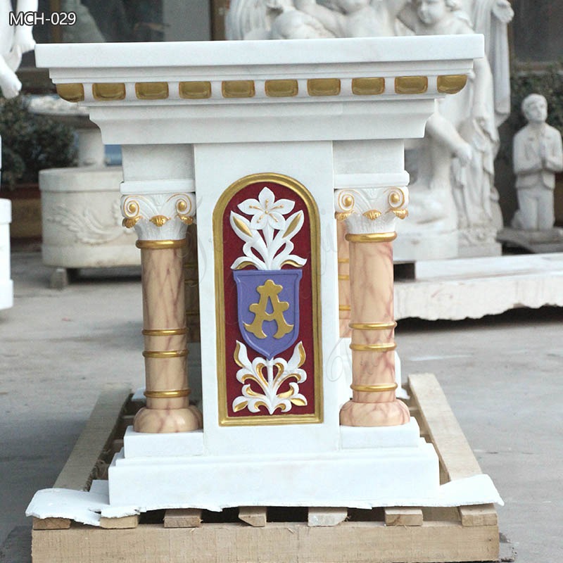 Nature-Colored-Marble-Holy-Altar-Factory-Supplier-for-Sale 2