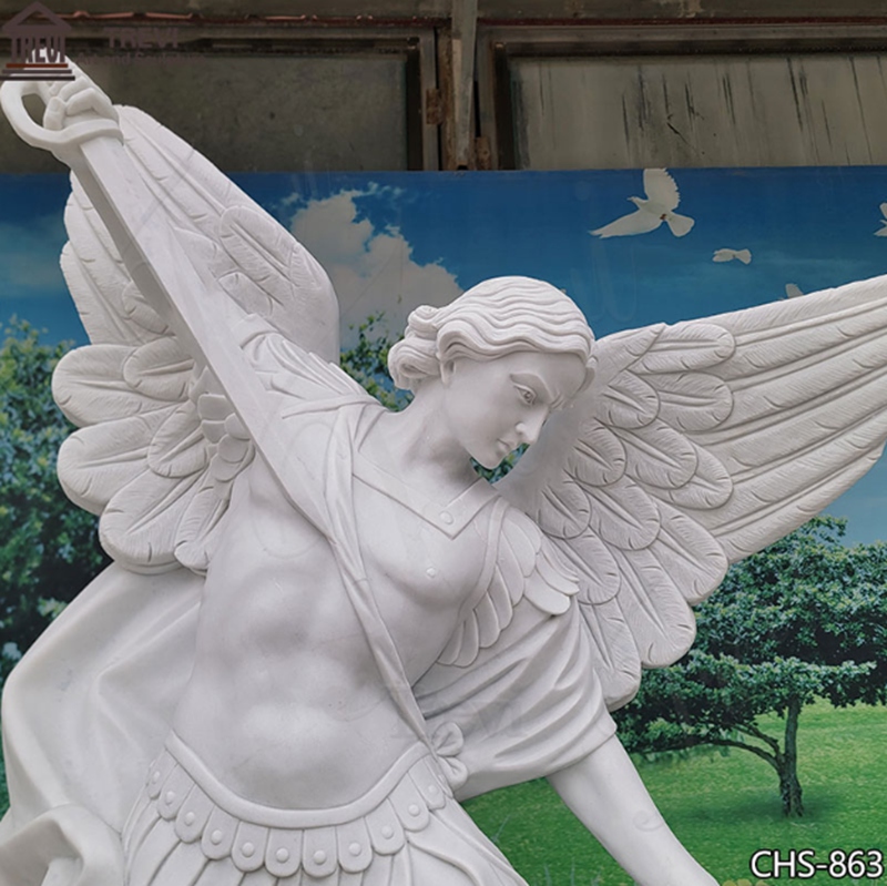 front side of this marble sculpture
