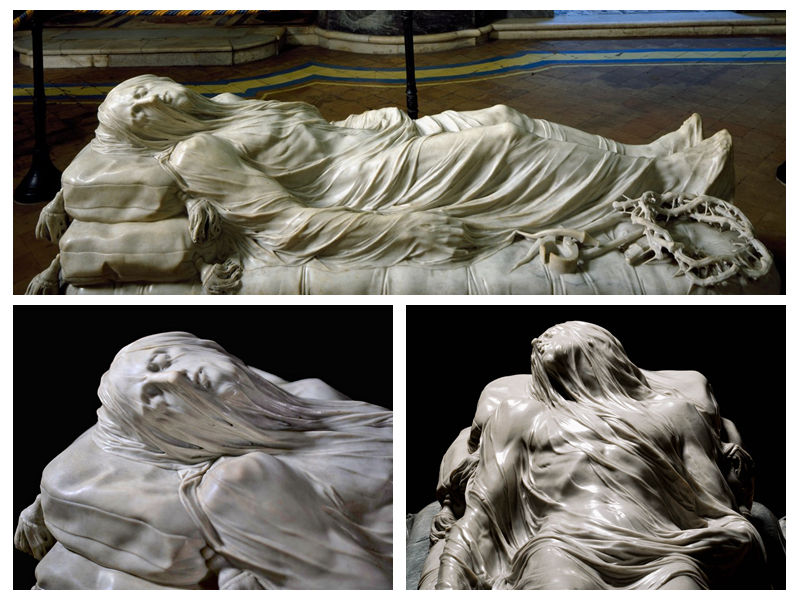 Giuseppe Sanmartino's the veiled christ