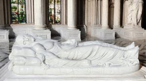 Marble veiled christ statue for sale