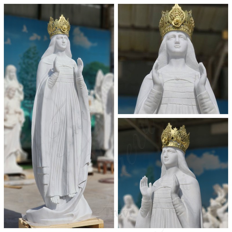 Our Lady of Knock statue details