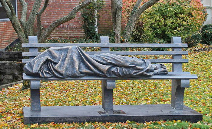 homeless jesus statue for sale