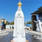 Fatima Statue with Gold Crown