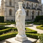 Marble Our Lady of Perpetual Help statue for church