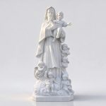 Mary with Children Statue