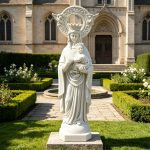 Our Lady of Perpetual Help sculpture for church garden