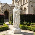 Our Lady of Perpetual Help statue for church garden