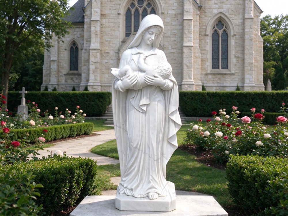 Virgin Mary and Baby Jesus