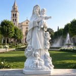 Virgin Mary with Children Statue